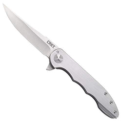 CRKT Up N At Em Folder 3.6 in Blade Stainless Handle