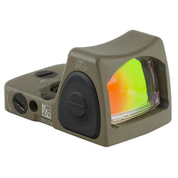 Trijicon RM06-C-700696 RMR Type 2 Adjustable LED Sight, 3.25 MOA Red Dot Reticle, Cerakote Flat Dark Earth