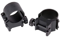 WEAVER Detachable Top Mount Riflescope Rings, 1in, High, Matte 49042