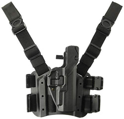 BLACKHAWK Serpa Level 3 Tactical Black Holster, Size 25, Right Hand, S&W MP 9MM & .40 CAL W/ OR W/O THUMB SAFETY (M&P 9/.40 (w or w/o Thumb Safety)