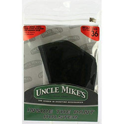 Inside-the-Pant Holster Sz36 RH Open Small 5-Shot Revolvers Black