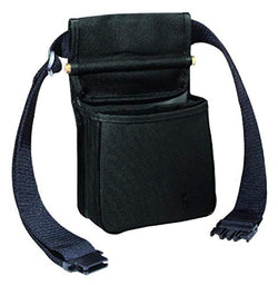 Bob Allen Divided Shell Pouch with Belt (Black)