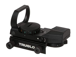 TRUGLO Open Red-Dot Sight Dual-Color Black
