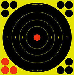 Shoot-N-C 8" Bullseye Target 5/Pk