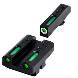 TRUGLO TFX Tritium and Fiber-Optic Xtreme Handgun Sights for Walther Pistols