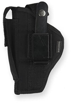 Bulldog Cases Belt and Clip Ambi Holster FSN-19 (Fits Most Standard Semi-Auto's with 2 - 5" Barrels W/ Laser or Tac Light)