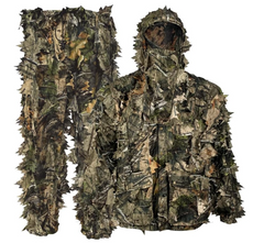 Outfitter Series, Hunting Gear Suit for Men and Women, Breathable Camo Leafy Jacket Hunting Suits - Country DNA Camo