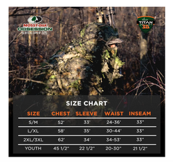 3D Leafy Suit Mossy Oak Obsession - NWTF