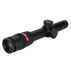 Trijicon TR24R AccuPoint 1-4x24mm Riflescope, 30mm Main Tube with BAC, Red Triangle Post Reticle, Matte Black