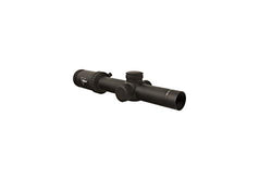 Trijicon Credo 1-6x24 First Focal Plane (FFP) Riflescope with Green MRAD Segmented Circle Reticle, 30mm Tube, Matte Black