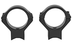 Talley Lightweight Alloy 30mm Medium Black Base Scope Rings