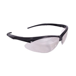 Radians Outback Shooting and Safety Glass (Black Frame, Clear Lens)