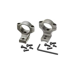 Remington Accessories 19424, Remington 700 Integralx 40mm Mounts, Medium, Silver