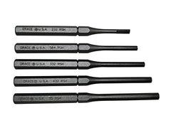 Grace USA - Roll Spring (Pin) Holder Set - RSH-5 - Gunsmithing - Roll Pin Holders - 5piece - Gunsmith Tools & Accessories, Black (GRRSH5)