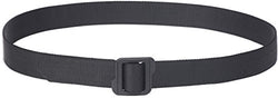 Bulldog Cases 1.5" Deluxe Double (Non-Adjustable) Black Web Belt (Fits Waists 40"-42"), X-Large