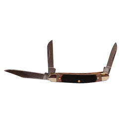 Junior Folding 3-Blade Pocket Knife, 2.8" Closed