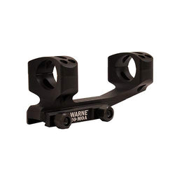 Warnex 40mm Mounts LRSKEL34TW Warnex 40mm Mounts, Gen 2 Extended Skeletonized Msrx 40mm Mount Picatinny-Style with Rings, 34mm, 20 MOA Elevation, Matte Black