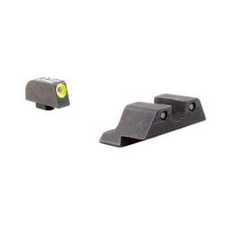 Trijicon GL104Y HD Night Sight Set with Yellow Outline for Glock Pistols