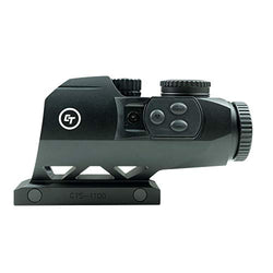 Crimson Trace CTS-1100 Illuminated 3.5X Battlesight with BDC Reticle for M1913 Picatinny Mount Rifles, Electronic Weapon Sight, Black Anodized