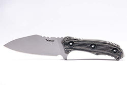 Pachmayr Dominator Fixed Blade Knife Grey/Black, 4.75 in