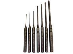 Grace USA RS-7 - Steel Roll Spring Punch Set - RS7 - Gunsmithing - Steel Punches - 7 piece - Gunsmith Tools & Accessories