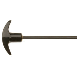 KleenBore OP106 Classic One-Piece 6.5-Inch Stainless Steel 0.22-0.45 Caliber Handgun Cleaning Rod