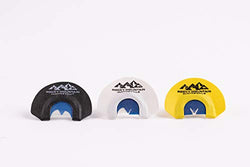 Rocky Mountain Hunting Calls 219 Three-Reed Turkey Diaphragm Calls with Premium Latex, Pack of 3