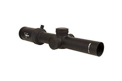 Trijicon Credo 1-6x24 Second Focal Plane (SFP) Riflescope with Green BDC Segmented Circle Reticle, 30mm Tube, Matte Black