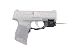 Crimson Trace LG-422G Laserguards with Green Laser, Heavy Duty Construction and Instinctive Activation for Sig Sauer P365 Pistol, Defensive Shooting and Competition