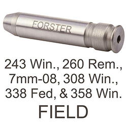 Forster Products 243 Win., 260 Rem., 7mm-08, 308 Win., 338 Fed, & 358 Win. FIELD Headspace Gage
