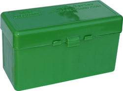 MTM RL-60-10 Case-Gard Ammo Box, 60 Round, Large, Green