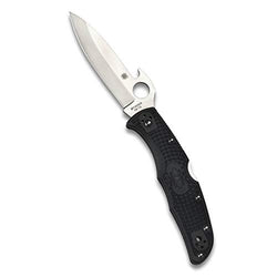 Spyderco Endura 4 Signature Folder Knife with 3.80" VG-10 Steel Blade with Emerson Opener and FRN Handle - PlainEdge - C10PGYW