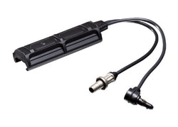 Mil-Spec 7" Remote Activation Dual Switch with Snap-on Switch Platform for Scoutlight Weaponlight + ATPIAL Laser Device, Black