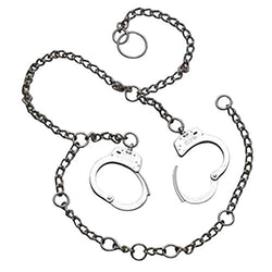 SMITH & WESSON Belly Chains, Nickel, Two Cuffs Seperated
