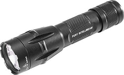 SureFire Fury Dual Fuel IntelliBeam, Auto-Adjusting Variable-Output LED Flashlight, Black (Fury-IB-DF)