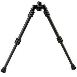 Caldwell Accumax Carbon Fiber M-Lok KeyMod Bipod with Twist Lock Quick-Deployment Legs for Mounting on Long Gun Rifle for Tactical Shooting Range and Sport
