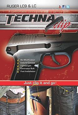 Techna Clip - Ruger LC9 or LC - Conceal Carry Belt Clip (Right-Side)