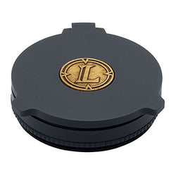Leupold, Alumina Flip-Up Rifle Scope Cover, 24mm, Objective, Matte Black
