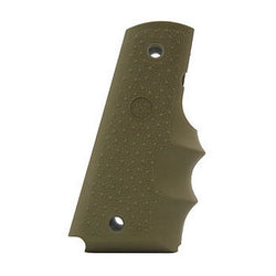 Hogue Govt Model Rubber GripFinger Grooves Flat Dark Earth