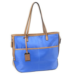 Bulldog BDP-057 Tote Style Nylon Purse with Holster Electric Blue