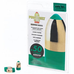 CVA PowerBelt Copper AeroTip Bullet .50C 295 Grain 15 Pack AC1595AT