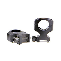 Warne Scope Mounts A430M 1 inch MSR Tactical Nut, 2 Piece Matte Rings, Multi, One Size