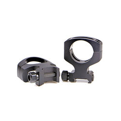 Warne Scope Mounts Warne 30mm MSR Tactical Nut 2 Piece Matte Gun Scope Rings