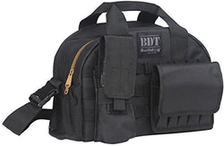 Bulldog Cases Tactical Range Bag with Molle Mag Pouches Black