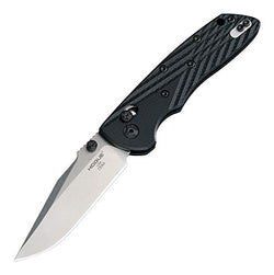 Hogue 24279 Deka 3.25" ABLE Lock Folder - Clip Point Blade Tumble Finish - G-10 Frame - Solid Black