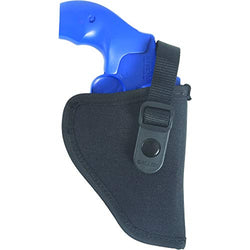 Allen Cortez Nylon Belt Holster with Sight Guard, Right-Hand, Black