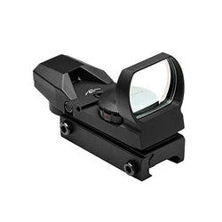Ncstar Red/Grn Dot Reflex Sight, Black