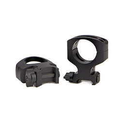 Warne Scope Mounts A417LM 30mm MSR QD 2 Piece Matte Rings