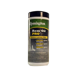 Remington (18922) Oil Pro3 Premium Lubricant & Protectant 60 Ct Pop Up Wipes,Black