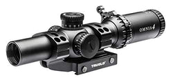 TRUGLO OMNIA Tactical Rifle Scope Low Power Variable Optic, 1-4 x 24mm